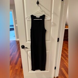 Good American Classic Black Maxi Dress